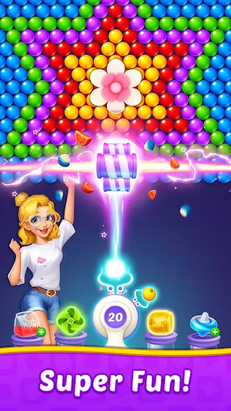 Bubble Shooter Home [МОД Бесконечные монеты] APK Android Screenshot 4