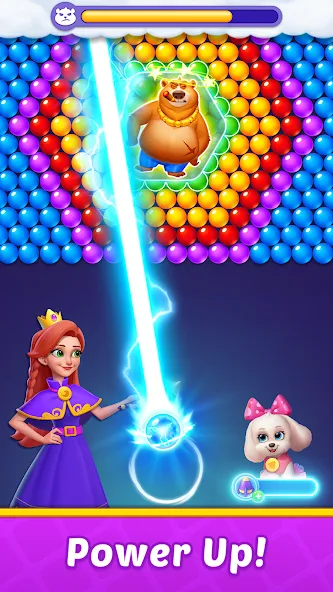 Bubble Shooter Kingdom [МОД Unlocked] APK Android Screenshot 3