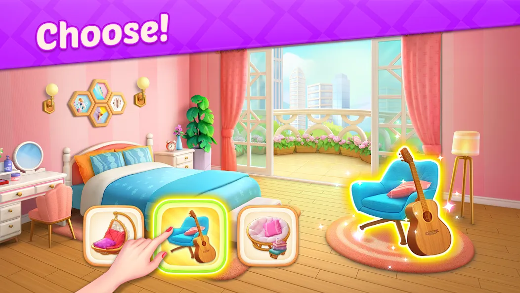 Design Diary - Match 3 & Home [МОД Premium] APK Android Screenshot 3