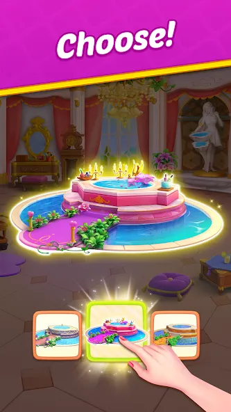 Jewel Manor - Home Design [МОД Бесконечные монеты] APK Android Screenshot 3