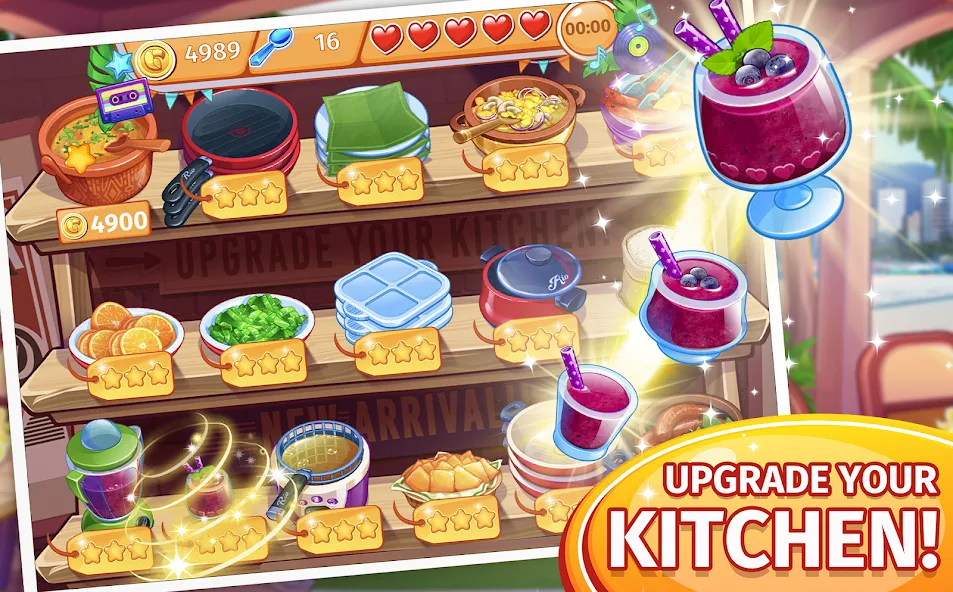 Cooking Craze: Restaurant Game [МОД Много денег] APK Android Screenshot 3