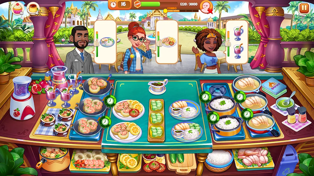 Cooking Madness: A Chef's Game [МОД Много денег] APK Android Screenshot 2