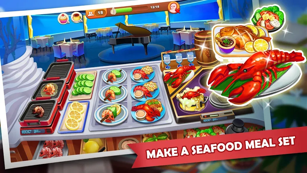 Cooking Madness: A Chef's Game [МОД Много денег] APK Android Screenshot 3