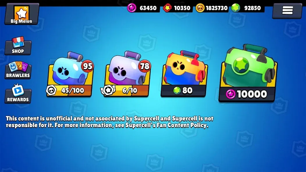 Box Simulator for Brawl Stars [МОД Mega Pack] APK Android Screenshot 2
