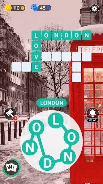 Word City: Connect Word Game (Ворд Сити) [МОД Много денег] APK Android Screenshot 1