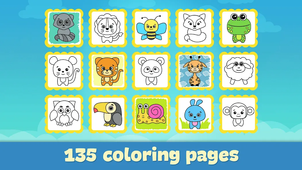 Coloring Book - Games for Kids [МОД Premium] APK Android Screenshot 5