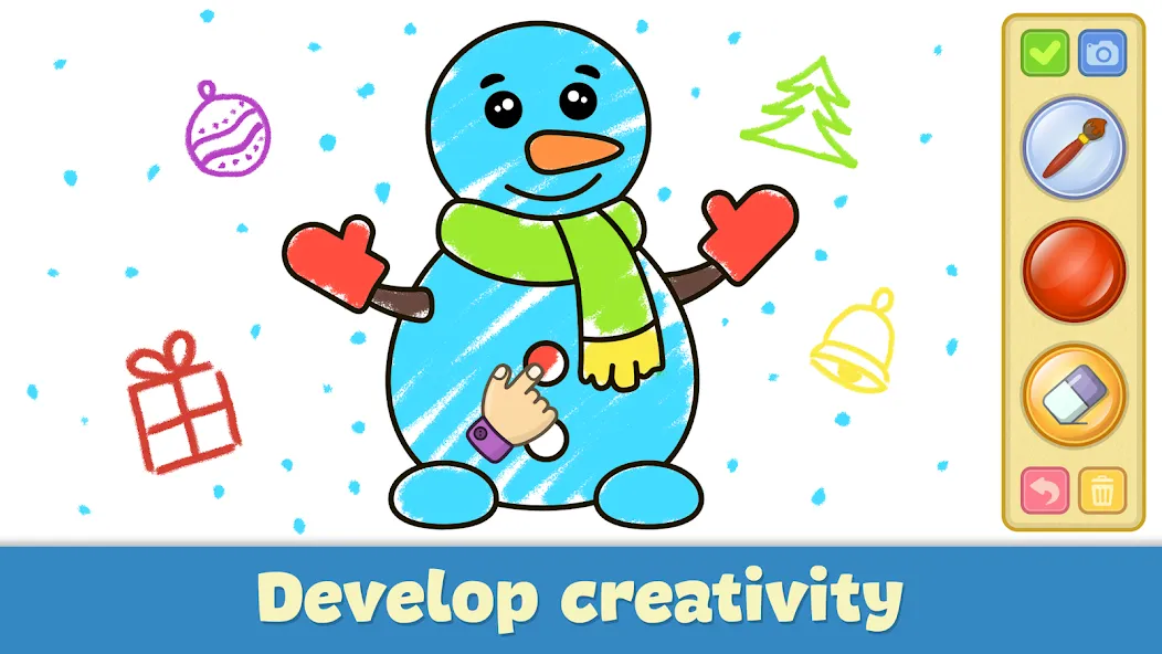 Kids Coloring & Drawing Games [МОД Меню] APK Android Screenshot 3