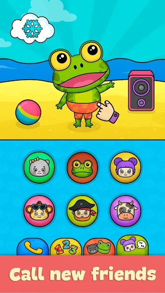 Bimi Boo Baby Phone for Kids [МОД Mega Pack] APK Android Screenshot 4