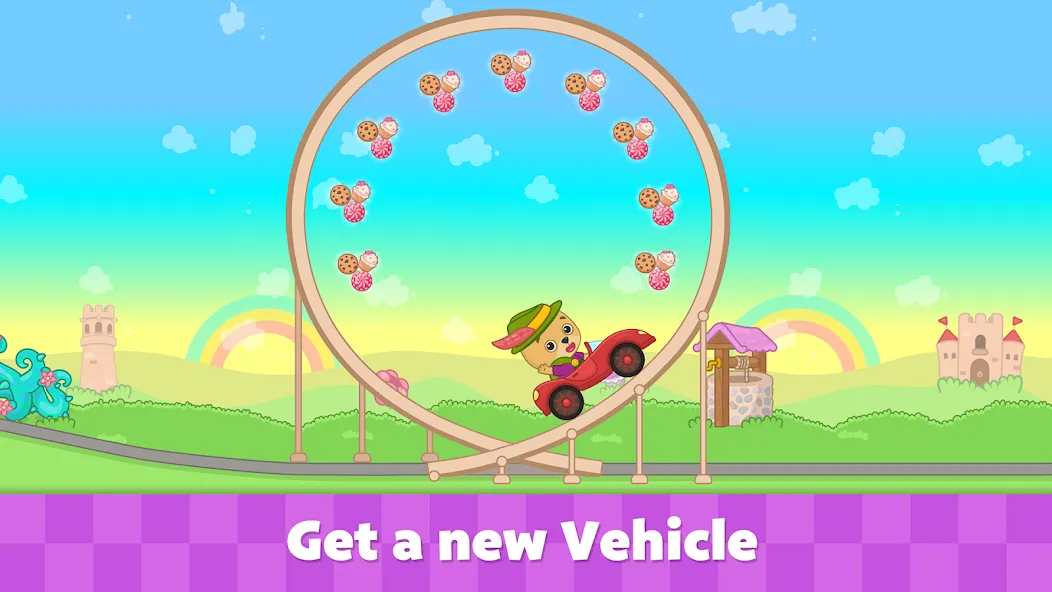 Bimi Boo Car Games for Kids [МОД Premium] APK Android Screenshot 2