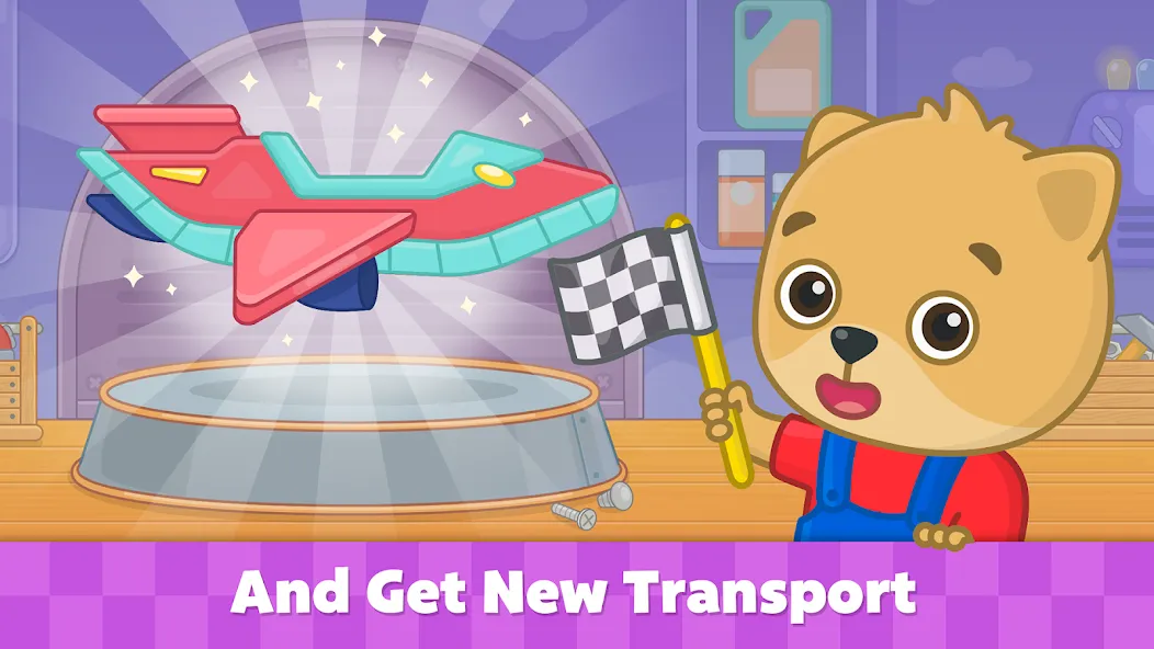 Bimi Boo Car Games for Kids [МОД Premium] APK Android Screenshot 5