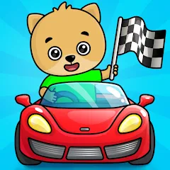 Bimi Boo Car Games for Kids [МОД Premium] APK Android