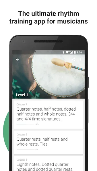 Complete Rhythm Trainer (Комплит Ритм Трейнер) [МОД Много денег] APK Android Screenshot 1