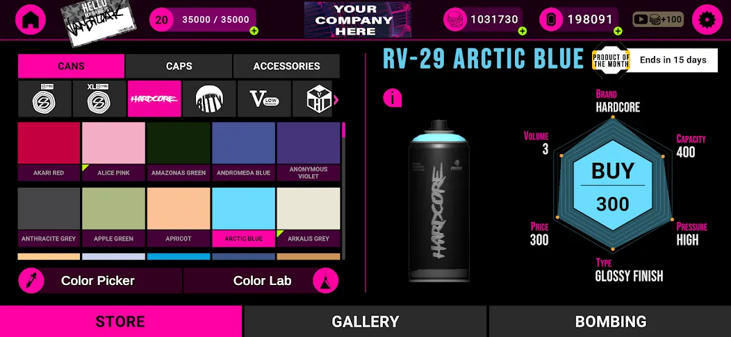 VANDALEAK - Sprays & Graffiti (ВАНДАЛЕАК) [МОД Premium] APK Android Screenshot 1