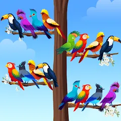 Bird Sort - Color Puzzle [МОД Mega Pack] APK Android