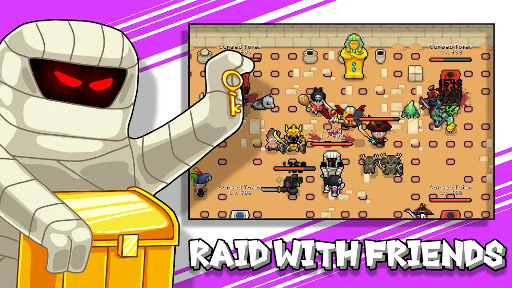 Curse of Aros - MMORPG (Курс оф Арос) [МОД Mega Pack] APK Android Screenshot 1