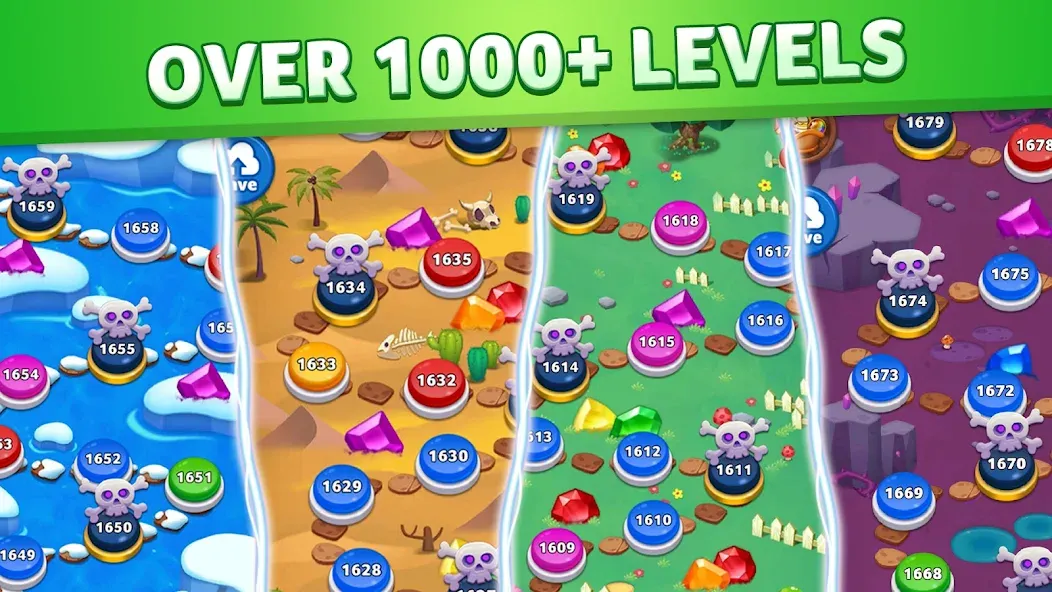 Jewel Match King [МОД Mega Pack] APK Android Screenshot 3