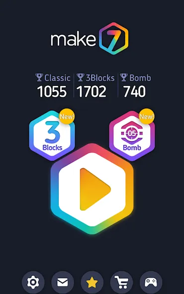 Make7! Hexa Puzzle [МОД Unlocked] APK Android Screenshot 5