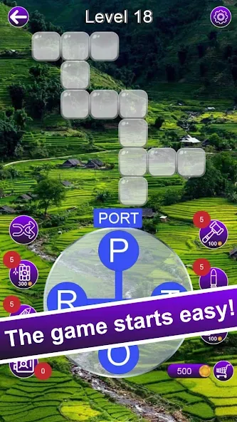 Word Roam - Word Of Wonders (Уорд Роум) [МОД Меню] APK Android Screenshot 2