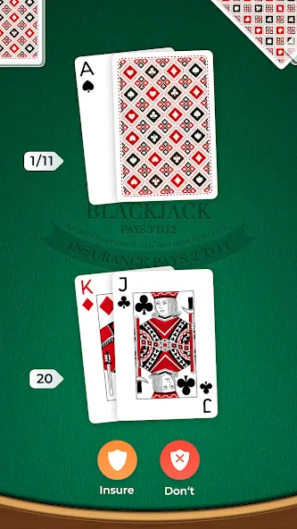 Blackjack (Блэкджек) [МОД Premium] APK Android Screenshot 3