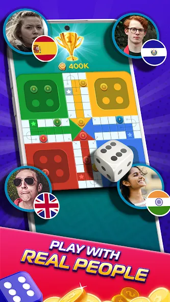 Ludo SuperStar- Board Game [МОД Mega Pack] APK Android Screenshot 3