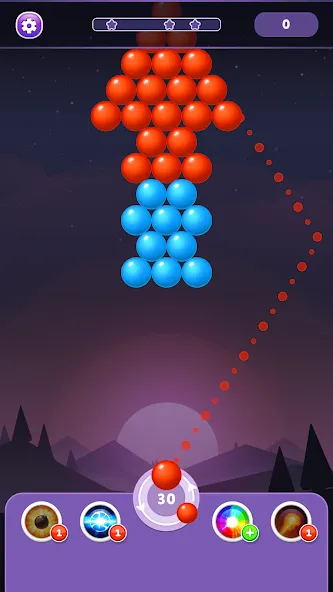 Bubble Shooter Rainbow [МОД Premium] APK Android Screenshot 3