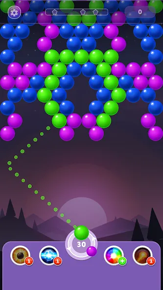 Bubble Shooter Rainbow [МОД Premium] APK Android Screenshot 4