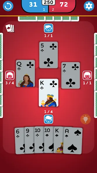 Spades - Card Game (Спейдс) [МОД Меню] APK Android Screenshot 4