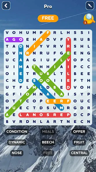 Word Search - Word Puzzle Game [МОД Меню] APK Android Screenshot 3