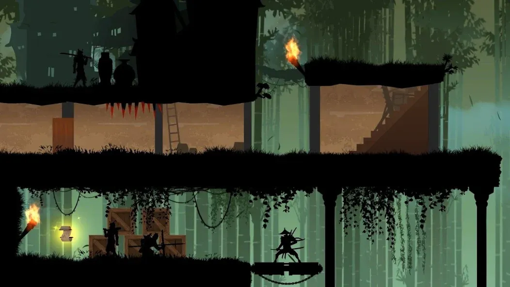 Ninja Arashi (Ниндзя Араши) [МОД Unlocked] APK Android Screenshot 1