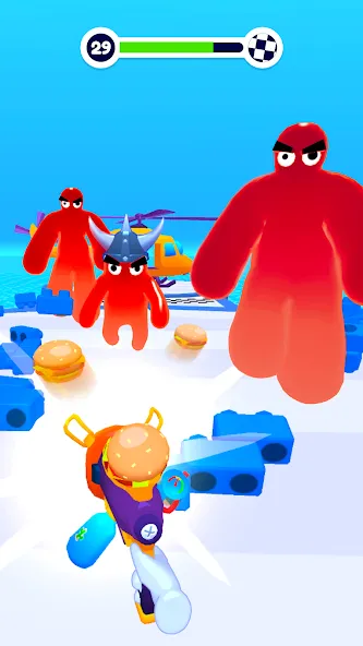 Blob Shooter 3D — Assassin Hit [МОД Premium] APK Android Screenshot 4