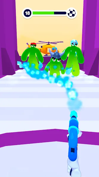 Blob Shooter 3D — Assassin Hit [МОД Premium] APK Android Screenshot 5