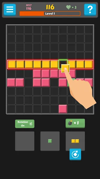 Block Buster - Hex and Square [МОД Меню] APK Android Screenshot 2