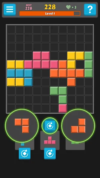 Block Buster - Hex and Square [МОД Меню] APK Android Screenshot 3