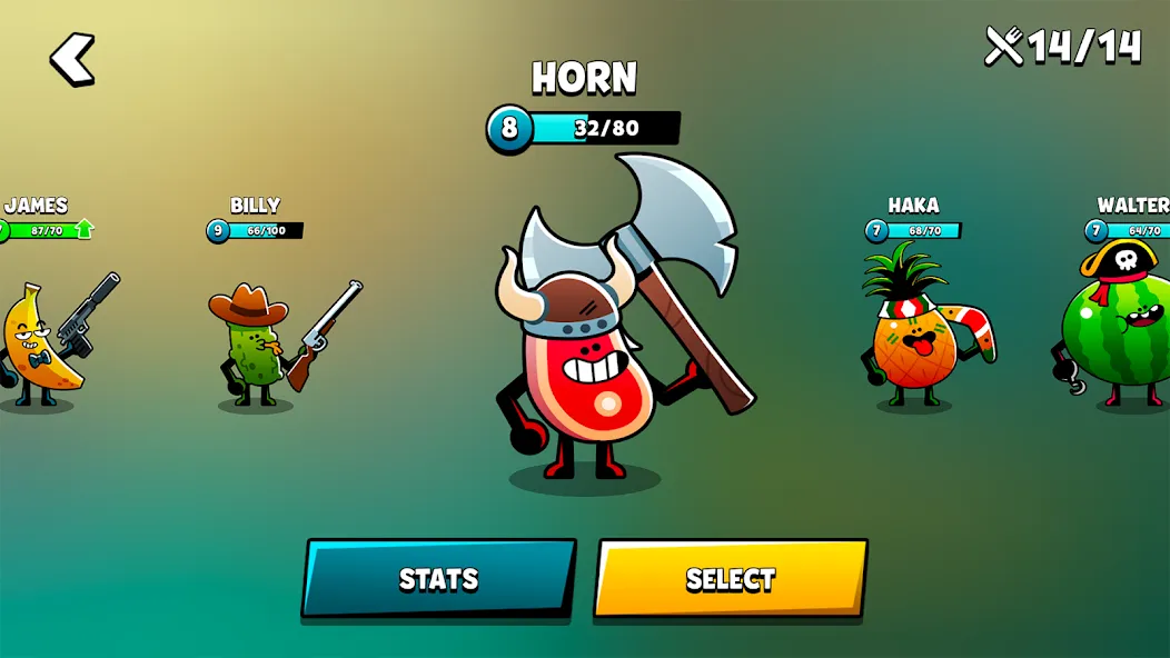 Food Gang [МОД Premium] APK Android Screenshot 3