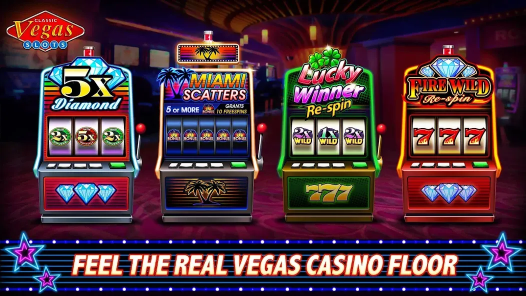 Super Win Slots - Vintage Slot (упер Вин Слотс) [МОД Бесконечные монеты] APK Android Screenshot 3