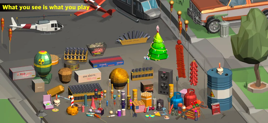 Fireworks Play (Файерворкс Плей) [МОД Mega Pack] APK Android Screenshot 1