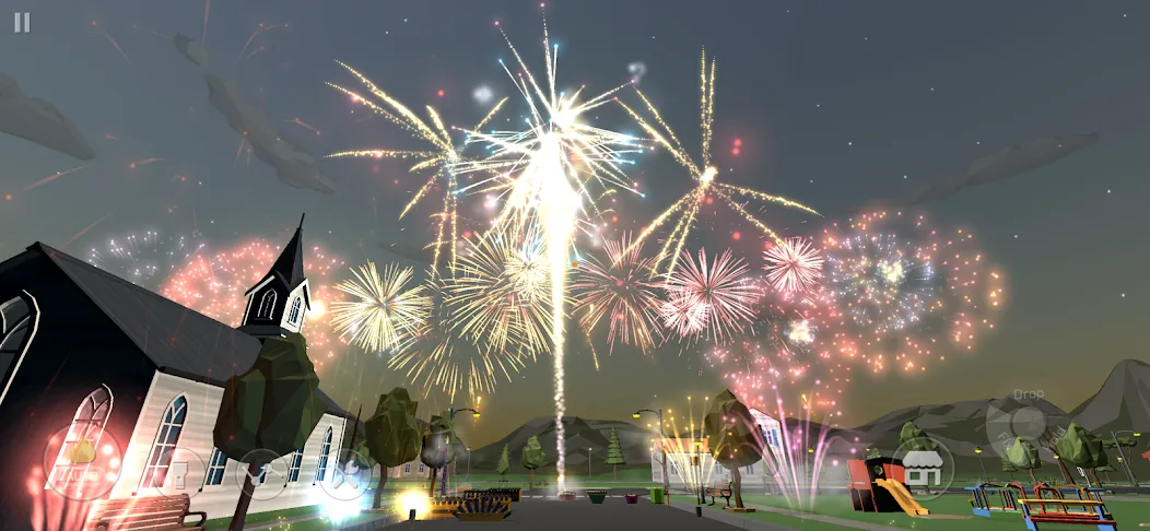 Fireworks Play (Файерворкс Плей) [МОД Mega Pack] APK Android Screenshot 2