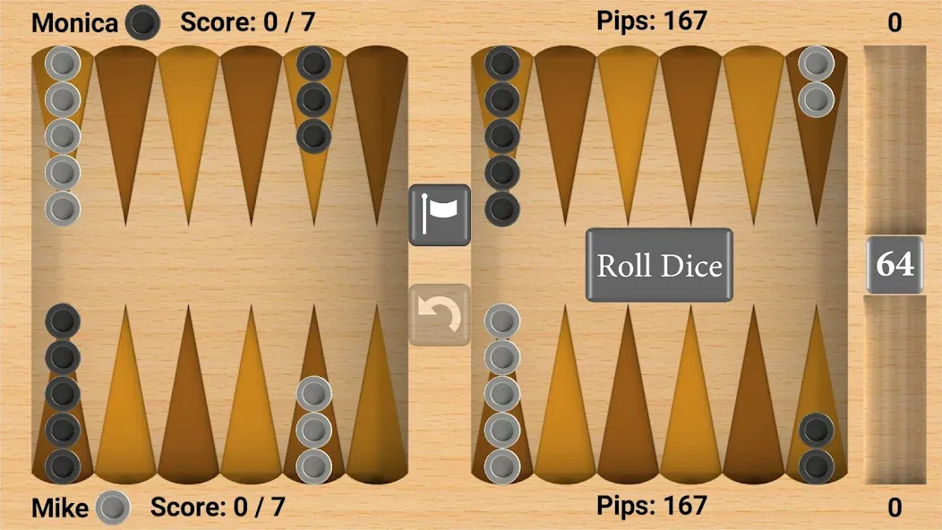 Bluetooth Backgammon [МОД Premium] APK Android Screenshot 2