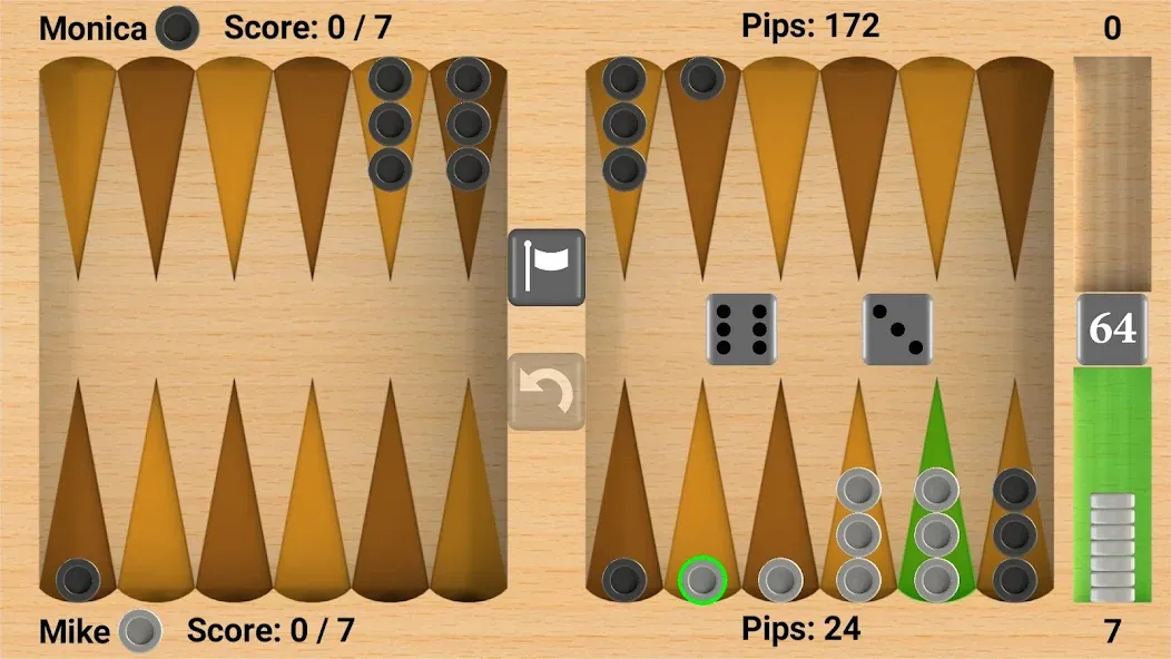 Bluetooth Backgammon [МОД Premium] APK Android Screenshot 4