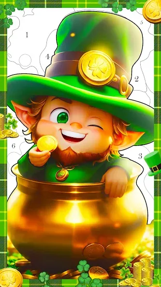 Holiday Relax Coloring Games [МОД Много денег] APK Android Screenshot 2