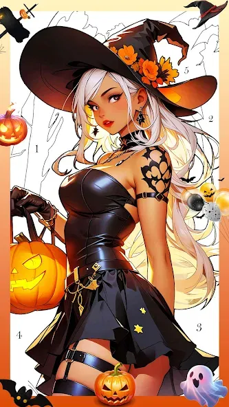 Holiday Relax Coloring Games [МОД Много денег] APK Android Screenshot 5