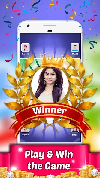 Ludo Supreme™ Online Gold Star (Лудо Суприм Онлайн Голд Стар) [МОД Mega Pack] APK Android Screenshot 2