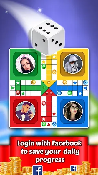 Ludo Supreme™ Online Gold Star (Лудо Суприм Онлайн Голд Стар) [МОД Mega Pack] APK Android Screenshot 3
