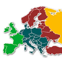 Europe Map Quiz - European Cou [МОД Все открыто] APK Android