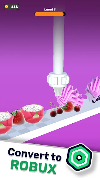 Topping Cream Robux Roblominer (Топпинг Крем Робукс Робломайнер) [МОД Меню] APK Android Screenshot 1