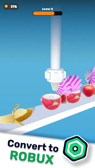 Topping Cream Robux Roblominer (Топпинг Крем Робукс Робломайнер) [МОД Меню] APK Android Screenshot 3