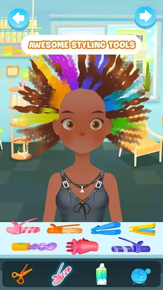 Hair salon games : Hairdresser [МОД Premium] APK Android Screenshot 2