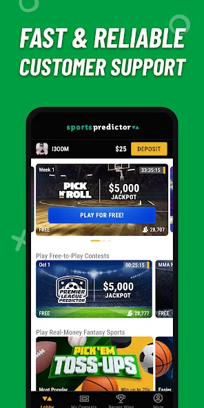 Sports Predictor: Fantasy Game (Спорт Прогнозист) [МОД Меню] APK Android Screenshot 5
