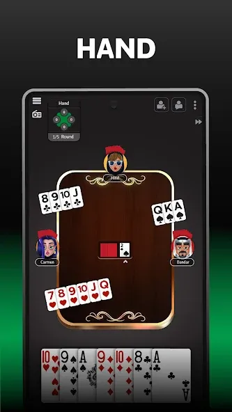 Jawaker Hand, Trix & Solitaire [МОД Много денег] APK Android Screenshot 4