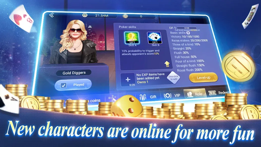 Texas Poker English (Boyaa) (Техасский покер Английский) [МОД Mega Pack] APK Android Screenshot 5